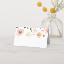 Rosa Poppy Blommigt Bröllop