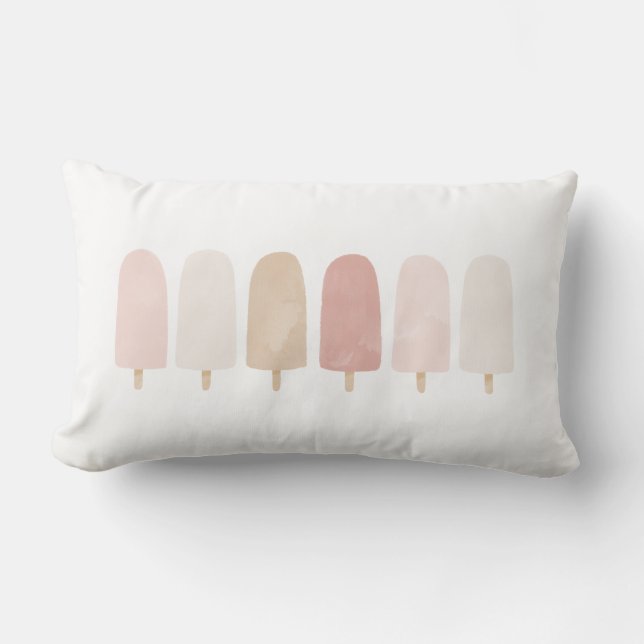 Rosa Popsicles Girls Room Decor Dekorativ kudde (Framsida)