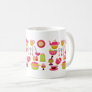 Rosa Pots & Pans Kitchen Utensils Kaffemugg