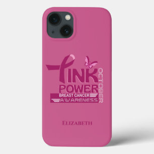 Rosa Power-Breast Cancer Awareness Design