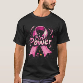 Rosa Power Breast Cancer Awareness T Shirt