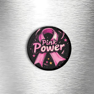 Rosa Power Fridge Magnet