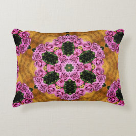 Rosa Prancing Positions Prydnadskudde