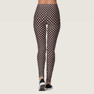 Rosa prickar leggings