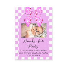 Rosa prickiga band rosett randig baby shower