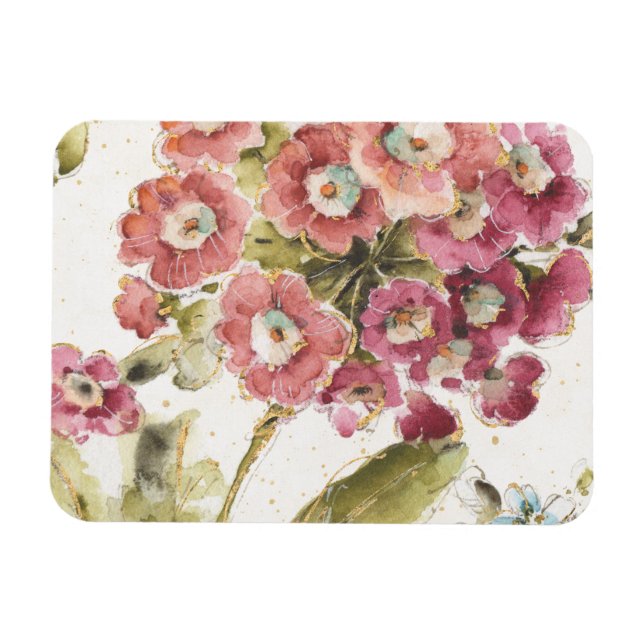 Rosa Primrose Magnet (Horisontell)