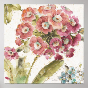 Rosa Primrose Poster