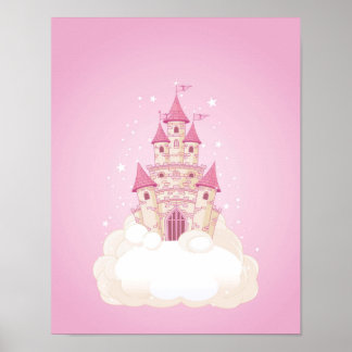 Rosa Princess Castle Poster