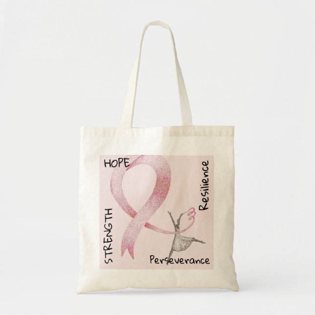 Rosa Princess Collection - Tote Bag Tygkasse (Framsidan)