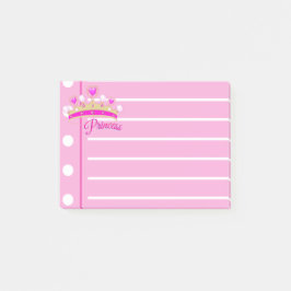 Rosa Princess fodrad Post-it Block