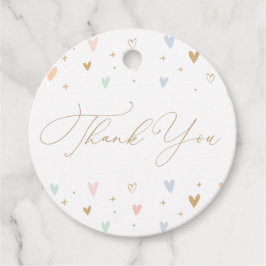 Rosa Princess Girl Födelsedagsfest Gift Märkres Gåvor Etiketter