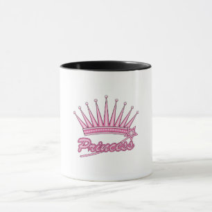 Rosa Princess Krona Mugg