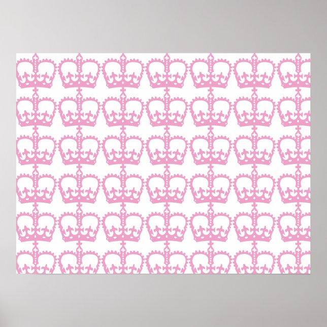 Rosa Princess Krona Poster (Framsidan)