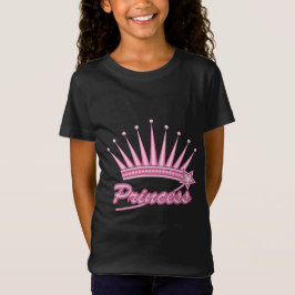 Rosa Princess Krona T Shirt