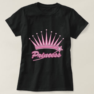 Rosa Princess Krona T Shirt