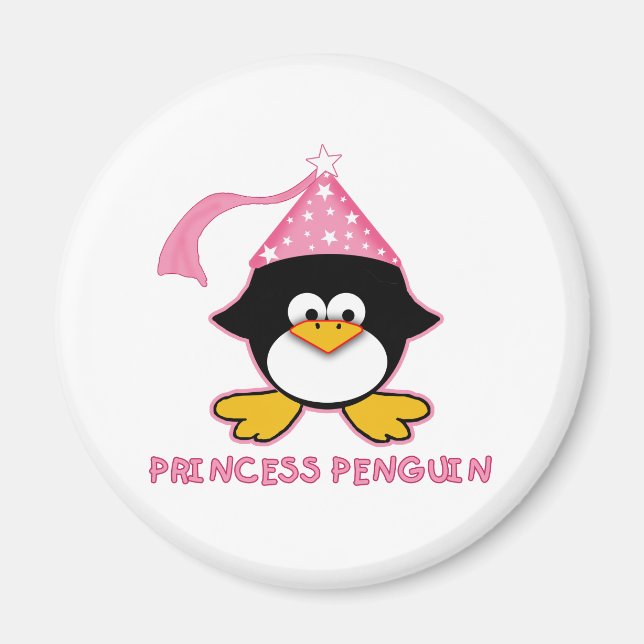Rosa Princess Penguin Magnet (Framsidan)
