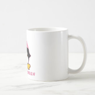 Rosa Princess Pingvin Kaffemugg