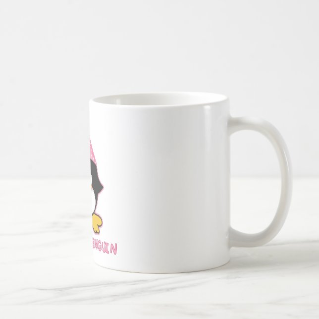 Rosa Princess Pingvin Kaffemugg (Höger)