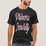 Rosa Princess Security Big Brother Birthday Announ T Shirt<br><div class="desc">Rosa Princess Security Big Brother Birthday-meddelande.</div>
