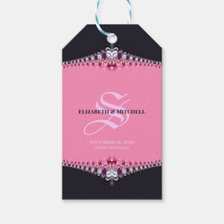 Rosa Princess Spets Speciell Dag Förlovning Bröllo Presentetikett