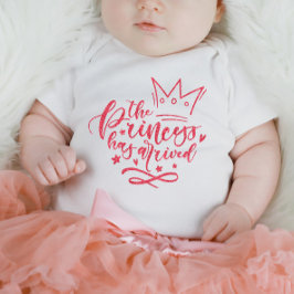 Rosa Prinsessan har anlänt Baby Bodykostym T Shirt
