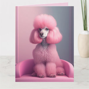 ROSA PUDEL ART BIRTHDAY-KORT KORT