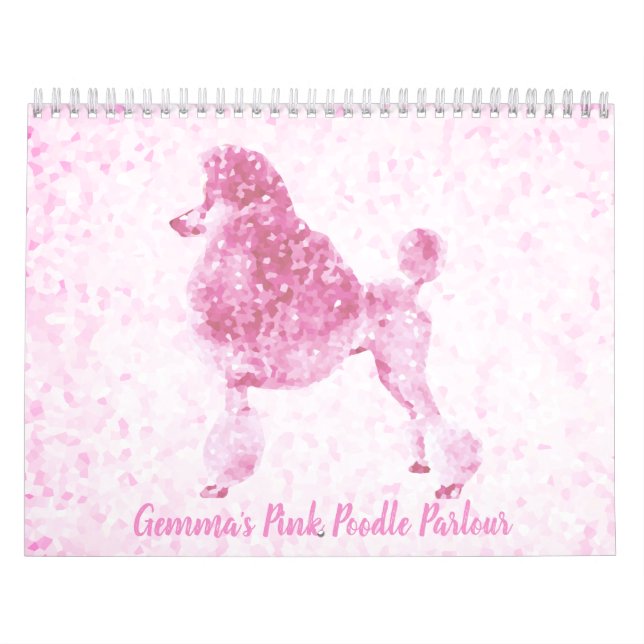 Rosa Pudel Kalender (Omslag)