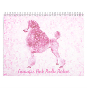 Rosa Pudel Kalender