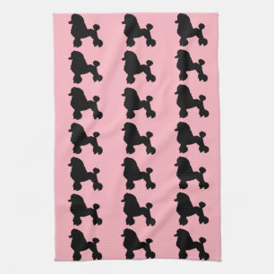 Rosa Pudel Skirt Inspired Kitchen Towels Kökshandduk