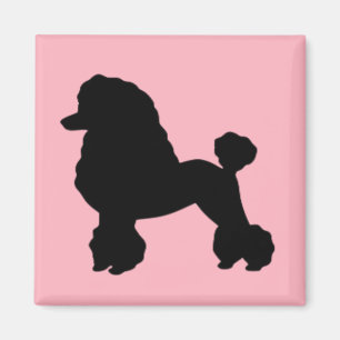 rosa Pudel Skirt Inspired Magnet