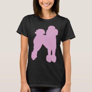 Rosa Pudel T Shirt