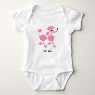 rosa pudel tee