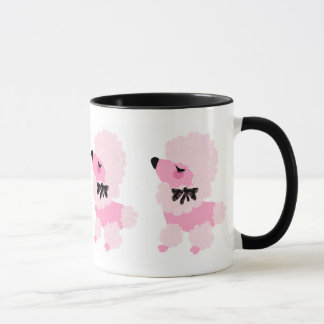 Rosa pudelmugg mugg