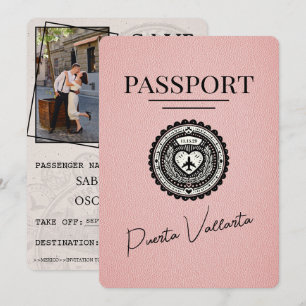 Rosa Puerta Vallarta-passet Spara datum Datumet