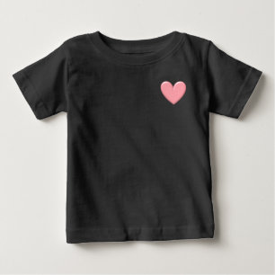 Rosa Puffy Heart Tee Shirt