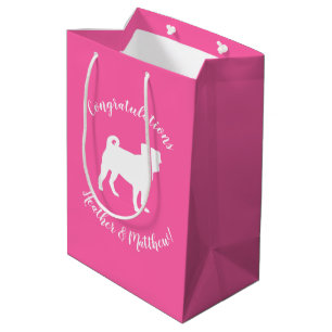 Rosa Pug Hund Temaparty Firande