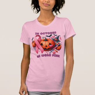 Rosa Pumpkin Breast Cancer Awareness Gifts T Shirt
