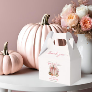 Rosa Pumpkin på hennes sätt att sjunka, babyskor Presentaskar