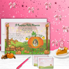 Rosa Pumpkin Patch Princess Girl Girl's Birthday I