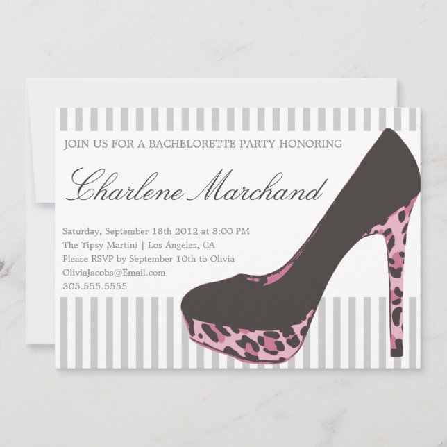 ROSA PUMPS DJUR| BACHELORETTE PARTNS INBLANDNINGAR INBJUDNINGAR (Framsida)