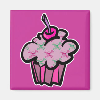 rosa punk, korsbenskorpor magnet