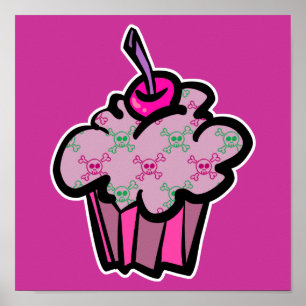 rosa punk, korsbenskorpor poster