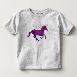 Rosa & purpurfärgad bästa Unicorngnistra T-shirt