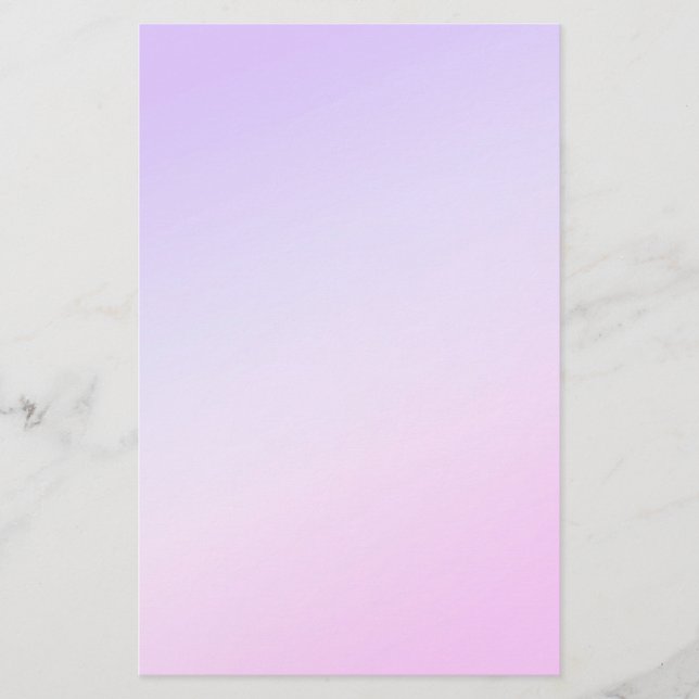 Rosa & purpurfärgad brevpapper (Framsida)
