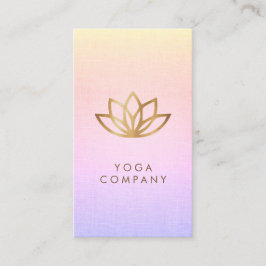 Rosa purpurfärgad vertikal visitkort för guld-