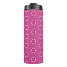 Rosa Pyrit Mönster Design Tumbler