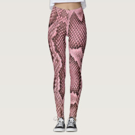 Rosa Python Snake Print Women's Leggings