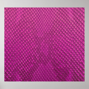 Rosa Python: Snake Skin Struktur. Poster