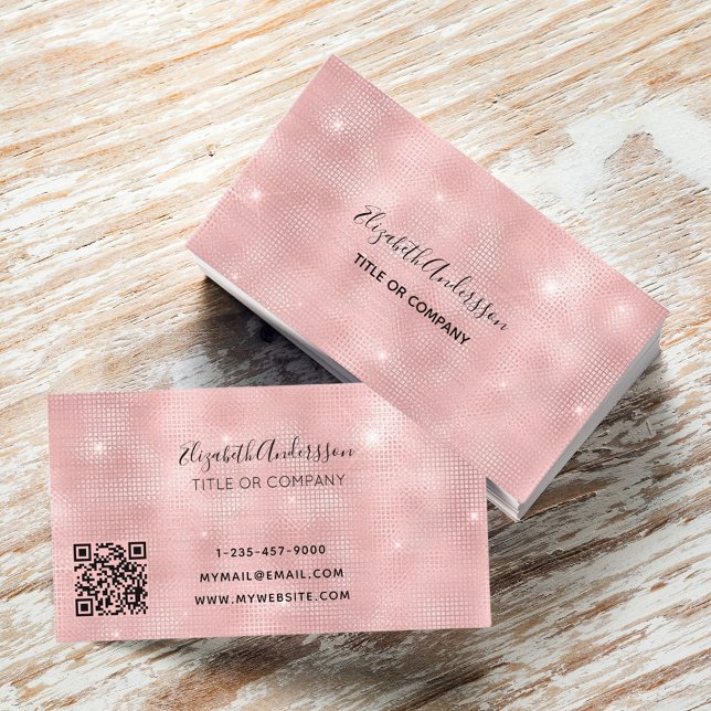  rosa-qr-kod visitkort (Skapare uppladdad)