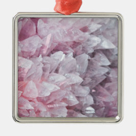 Rosa Quartz Mind Body Spirit Energy Julgransprydnad Metall